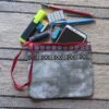 Upcycled Pouch in Tie Dye Effect