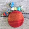 Upcycled Coin Purse (Red-Yellow)