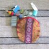 Upcycled Coin Purse (Yellow-Red)