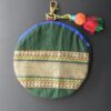 Upcycled Coin Purse in Green - Image 2