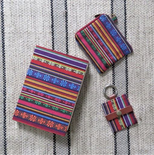 Handmade Notebook Gift Set In Multicolour