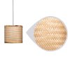 Kraftinn Bamboo Decorative Cylindrical Hanging Lamp - Image 4