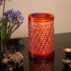 Kraftinn Decorative Starnet Bamboo Table Lamp (Scarlet Red) - Image 2