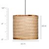 Kraftinn Bamboo Decorative Cylindrical Hanging Lamp - Image 3